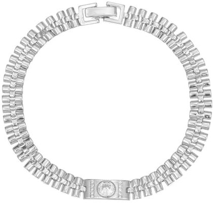 Housunzi 925er Sterling Silber Armband Kette Modische Schlichte Zirkonia Armbänder für Damen Personalisierter Vielseitiger Schmuck Geschenke für Mutter Ehefrau Freundin,19#