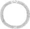 Housunzi 925er Sterling Silber Armband Kette Modische Schlichte Zirkonia Armbänder für Damen Personalisierter Vielseitiger Schmuck Geschenke für Mutter Ehefrau Freundin,19#