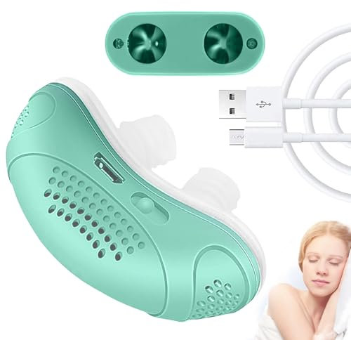 Dispositif Anti-Ronflement - Appareil Compact Anti Ronflement pour Un Sommeil Silencieux - Aide Respiratoire Adulte avec Confort Optimal en Avion Voyage Camping Maintien des Voies