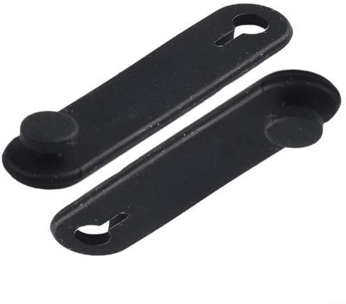 Fascette di cablaggio in gomma per moto, confezione da 6, cavi di fissaggio da 64 mm con design elastico