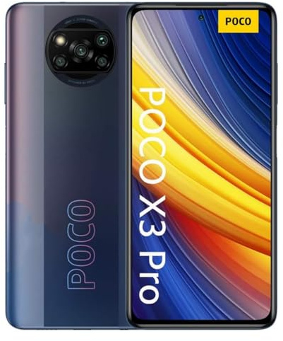 XIAOMI Poco X3 Pro - Smartphone 8 + 256 GB, Pantalla de 6.67 Pulgadas 120Hz FHD+ DotDisplay, Snapdragon 860, cámara cuádruple de 48 MP, 5160 mAh, Gris, Excluyendo Accesorios (Reacondicionado)