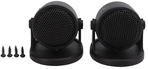 Stylebest Dome Tweeter Mini Car Speaker High Performance Audio Speakers for Universal Car Systems Silk Dome Compact 2 Units