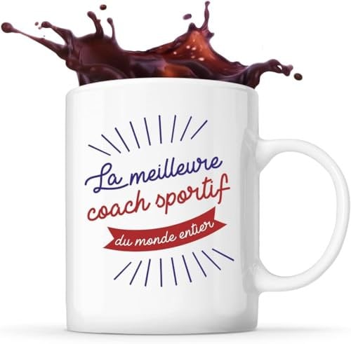 Planetee Mug Coach (Mug Meilleure Coach Sportif)