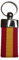 Vendopolis Llavero bandera de España lona Ubrique y metal - Calidad Extra (España) Unisex