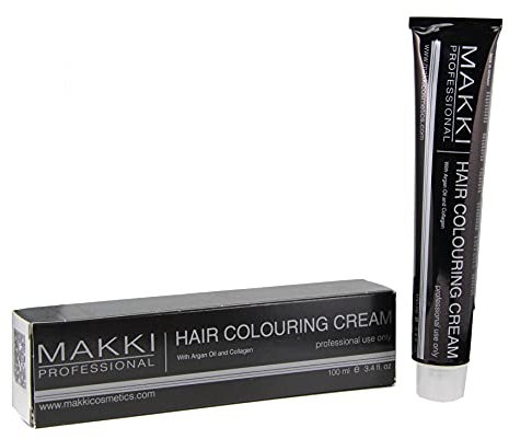 MAKKI Haarfärbecreme, Farbton Nr. 10.8, Platin Blonde Ash Extra – Groß 100 ml