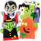 Baker Ross FE742 Halloween Handpuppen Nähsets für Kinder - 4er Pack, Puppen Bastelset zum Nähen für Kinder, Halloween Bastelsets, Halloween Party Aktivitäten