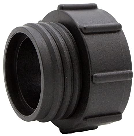 VARIOSAN IBC Adapter (2 auf S60x6) 16065, Kunststoff, schwarz