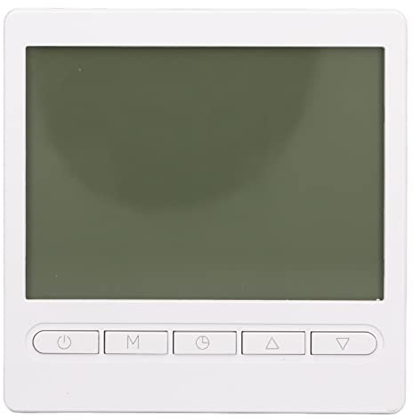 Termostato Intelligente per Uso Domestico Termostato di Riscaldamento Intelligente per Acqua Riscaldamento Elettrico Stufa a Parete 220V Ampio Display LCD