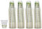 1000 x 9oz Reusable Compostable Biodegradable Bio Plastic Cups [266ml] Clear Cocktail Recyclable Cold Water Drinks Tumblers Vegware Glasses for eco Parties Jager Bomb Shot Sustainable Slushie Green