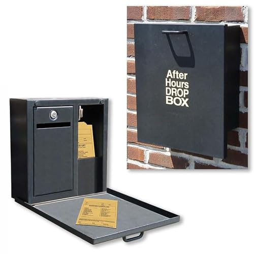 Champ After Hours Drop Box - Secure Heavy Duty Steel Mailbox