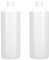 TEC 1 Litre Plastic Bottles HDPE UK Made Non Leak Screw Lids Caps 28mm 30% Recycled Water Chemicals Empty (2)
