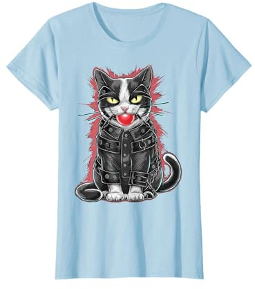 Chat Bondage BDSM et Domination pour adepte de Fétichiste T-Shirt