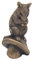 The Leonardo Collection Reflections Mouse On Mushroom Figurines Statues For Home Decor | Ideal Ornaments Friendship Gifts For Women & Men | Lovely Table Centerpiece & Living Room Accessories