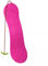 Snowboard FÜR Kinder Schlitten Board 77cm Kunststoff mit Seilgriff Plastik (Rosa)