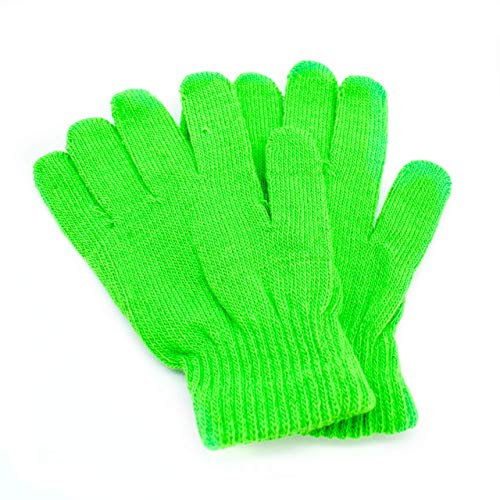 The Glowhouse Magische Handschuhe - Neonfarben - Grün - Einheitsgröße