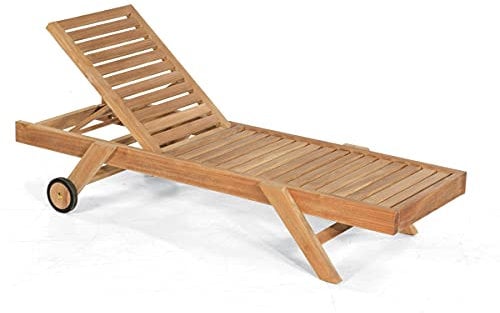 Müsing Columbus Liege 200x72 Teakholz Natur