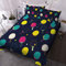 BlessLiving Tischtennis Bettwäsche Pop Art Tagesdecke Sportball Bettbezug Set für Kinder Teenager Jungen Tischtennisschläger Schlafzimmer Dekor (1 Bettbezug 135 x 200 cm +1 Kissenbezug 80 x 80 cm)