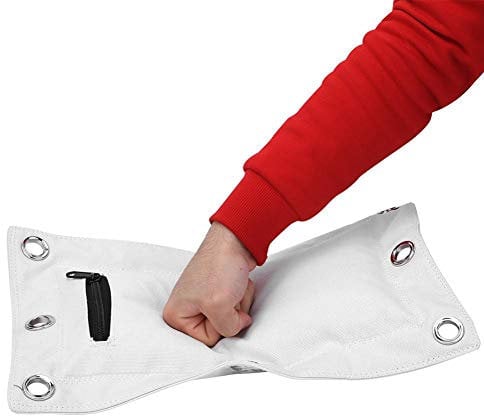 Leerer Wand Sandsack, Wand-Canvas-Boxsack mit Reißverschluss für Kampfkunst Muay Thai Kung Fu Makiwara(S)