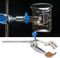 4 Prong Swivel Clamp, Zinc Alloy Labs Universal Clamp, Cork Lined Prongs Test Tube Lengthen Stand Clip for Laboratory
