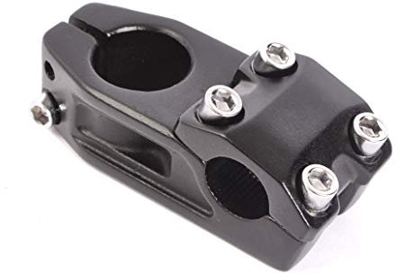 KHE BMX Vorbau 1 1/8 Zoll Toploader 50mm Vorlauf schwarz Alu 278g Park Street