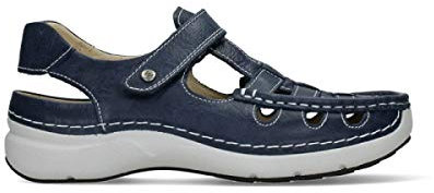 Wolky Comfort Extra Komfort Rolling Sun - 35800 Leder blau - 40