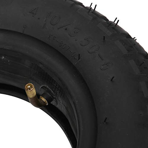 4.10/3.50‑6 Tyre, Tyre Mobility Scooter Accessory with Inner Tube for Yard Trailers for Trolleys for Lawn Mowers for Wheelbarrows