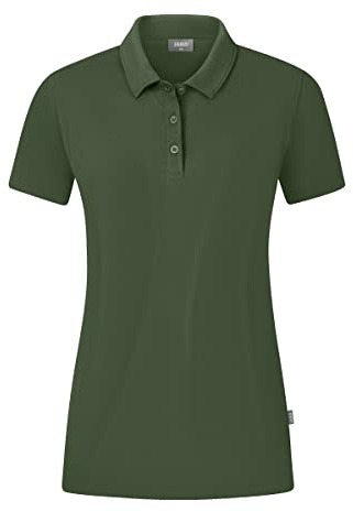 JAKO Organic Poloshirt Stretch Damen Gruen, 44 Damen
