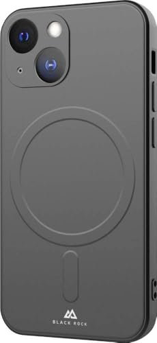 Black Rock - Hülle Fitness Case Passend für Apple iPhone 13 Mini I Handyhülle MagSafe Kompatibel, Silikon, Dünn, Rutschfest (Schwarz)