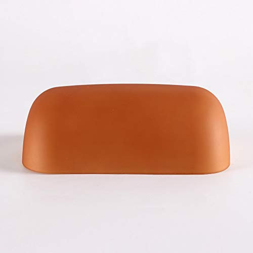 Newrays Ersatz-Lampenschirmabdeckung für Glasbanker, L8,85 W5,11