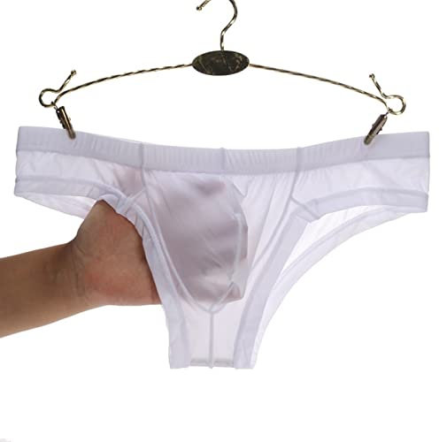 Faringoto Culotte transparente respirante en soie glacée pour homme