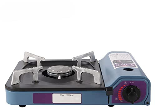 ALSAM Réchaud de Camping, Réchaud portatif au Butane, Réchaud d'extérieur, Réchaud de randonnée, Réchaud à gaz portatif, Réchaud à Barbecue, Allumage Automatique