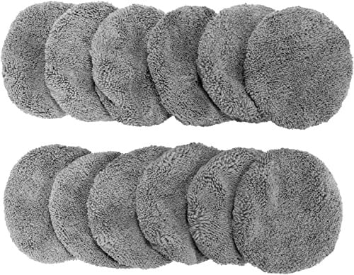 Tosima Robot Limpiacristales, Robot Limpieza de Ventanas Electrico, Sistema de Seguridad, Navegación Inteligente, Control Remoto, para Todas Las Superficies Lisas, con 12 Trapo (12pcs, Grey)