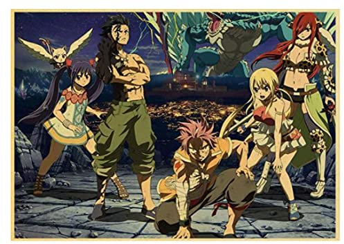 ALKOY 1000 Stücke Japanisches Anime Fairy Tail Puzzle Erwachsene Dekompressionsspiel Puzzle Studenten Spielzeug Für Kinder Weihnachten Geburtstagsgeschenke Tp040Ys