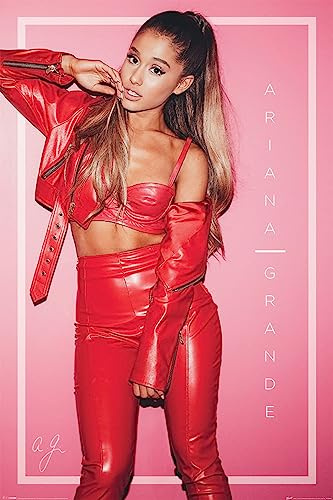 Laminiertes Ariana Grande Red Maxi-Poster