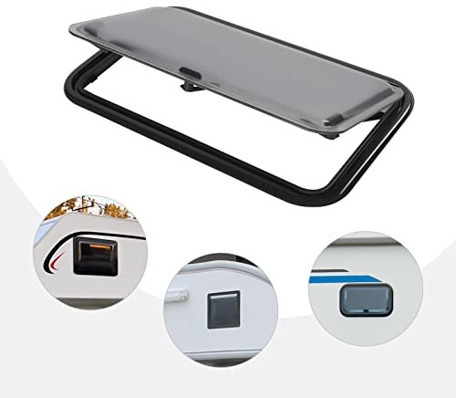 biniliubi Ventana corredera para caravana, 700 x 400 mm, protección contra insectos para caravana, camping, caravana