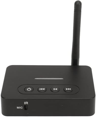 Bluetooth 5.1-Sender-Empfänger, HD-Langstrecken-Bluetooth 5.1-Musikempfänger, HiFi-Audio-Adapter, Aptx Low Latency Wireless-Adapter für Heim-Stereo-Kopfhörer, Lautsprecher, Zuhause