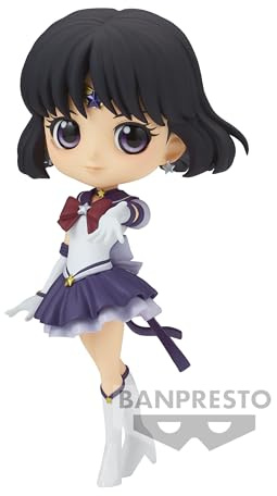 Banpresto Figur Q Posket Eternal Sailor Saturn Pretty Guardian Sailor Moon Cosmos Film (Ver.A) 13 cm Mehrfarbig BP89105P