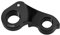 SG Store Gancio Coda Bici K33009 Gancio Deragliatore Posteriore Ruota Posteriore Gancio Cambio Meccanico Lega Di Alluminio Compatibile con Cannondale SystemSix 2019 Nero