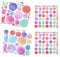 194 Stück Wandtattoo Punkt,Bunt Wandtattoo Wandsticker,Aquarell Polka Dots Wandaufkleber,Tupfen Wandsticker für Mädchen Junge Schlafzimmer,Selbstklebend Kreise Pastell Stickers Babyzimmer Deko