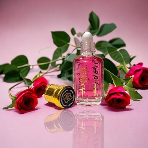 MUSK ROSE -12ml Arabian Perfume Oil | Attar | Alcohol Free | Vegan | Long Lasting | by Amwaj Perfumes and Attars Ltd