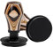 Normcore 53,3 mm Kaffee-Tamper V4 - Federbelasteter Espresso-Tamper Mit Titan-PVD-Beschichtung, Flacher Boden - Passend Für 54 mm Breville Salbei-Siebträger - Bunter Holzgriff