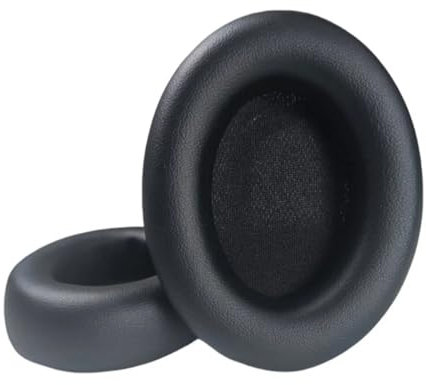 Replacement Studio Pro Earpads for Beats Studio Pro Noice Cancelling Headphones Soft Foam Ear Cushion Cover Cup, Protein Leather Earmuffs, Repair Part (Black)