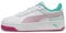 PUMA Carina Street JR, Scarpe da Ginnastica, White-Rose Mauve-Aquatic, 37.5 EU