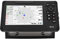 7-Zoll-GPS-Kartenplotter, Wasserdichter IP66-Fischfinder mit Geber, Kompatibel mit K-Chart 2.0, K-Chart 3.0, C-Map Max und Navionics+