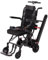 Feoffey Silla de ruedas eléctrica para adultos. Silla de ruedas de transporte ligera y plegable. Silla de ruedas plegable de tipo dividido para personas mayores, subir escaleras, andadores para