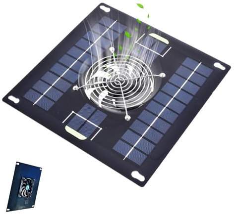 Ventilatore di scarico a energia solare, Ventilatore a soffitto da 10W, Ventilatore solare solare, Ventilatore solare impermeabile, Ventilatore solare per serra, Ventilatore solare per serra,