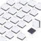 MIN CI 24 Stück Magnete Kühlschrank, Mini Magnete Square Magnete Dekorative Magnet Set Kühlschrankmagnete Whiteboard Magnete für Magnettafel Kühlschrank Küche Büro Geschenk Fotos