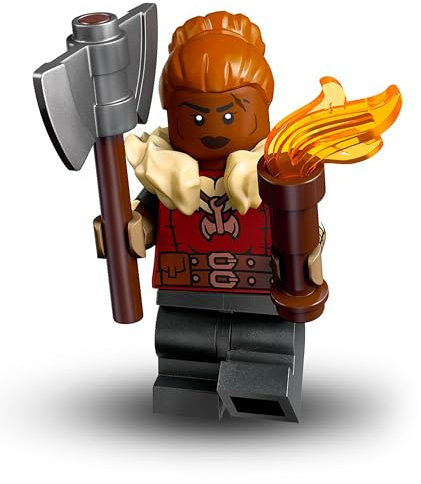 Lego Dungeons & Dragons Minifiguren Serie: Dwarf Barbarian (Zwergenbarbar:in) – DND Lego Figuren Einzeln zum sammeln (71047)