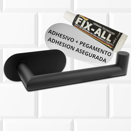 Portarrollos Papel Higienico - Accesorios Baño Sin Taladro - Soporte Papel Higienico -Varios Modelos Disponibles-Portarollos Papel Higienico Adhesivo (Modelo 3)