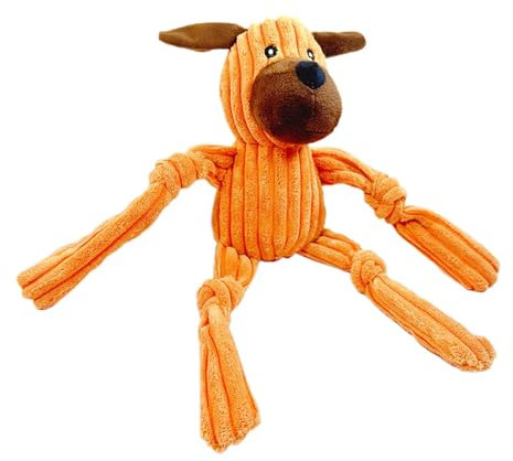 Oldmoom Plüsch-Quietschspielzeug für Hunde,Quietschspielzeug für Hunde | Welpentraining-Spielzeug mit Klang - Quietschendes Hundespielzeug für kleine, mittlere und große Hunde, Haustierspielzeug zum